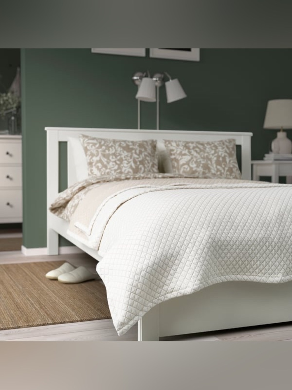 IKEA PRAKTVIAL Bedspread off-white